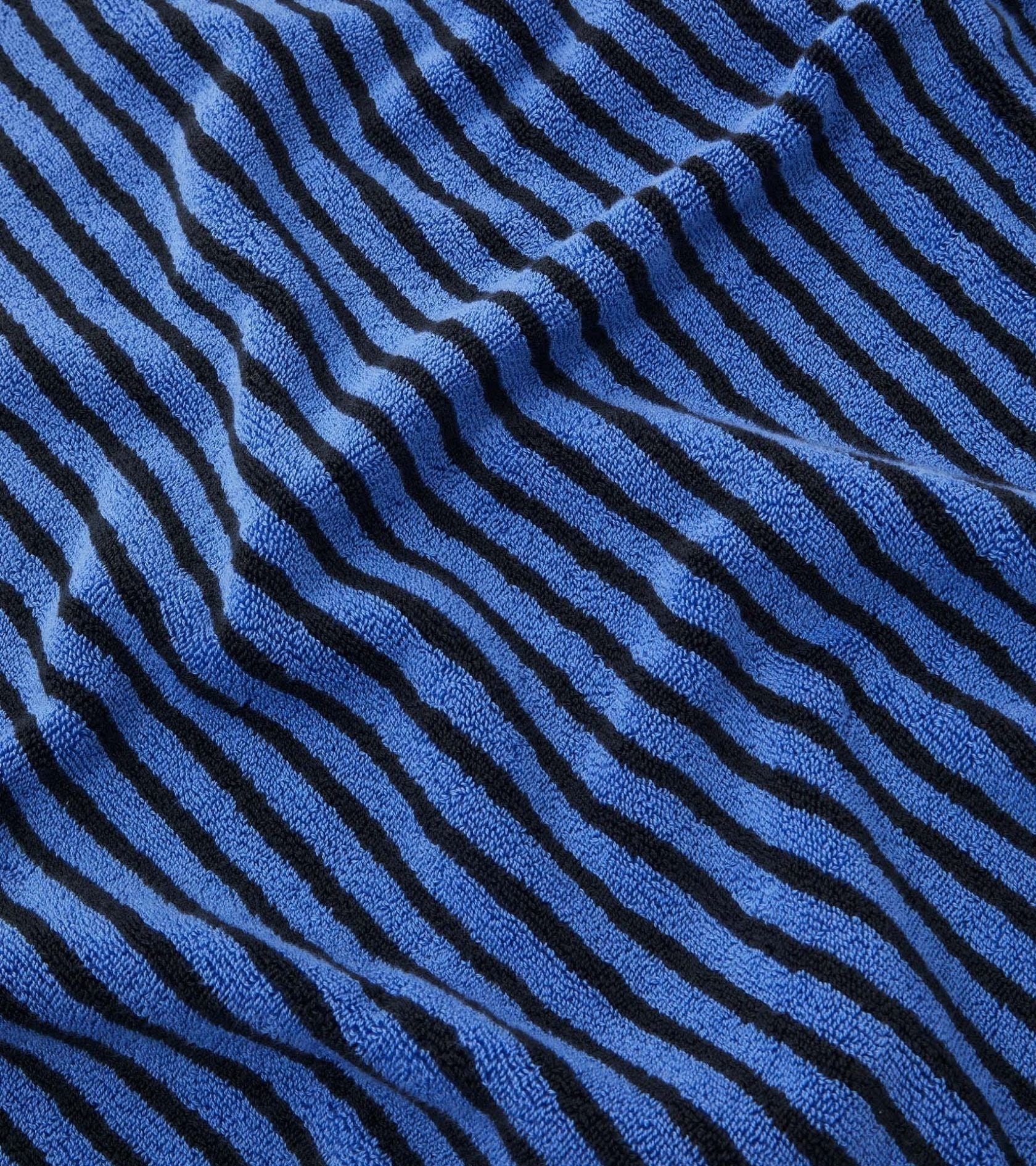 Guest Towel 30x50 Blue/Black