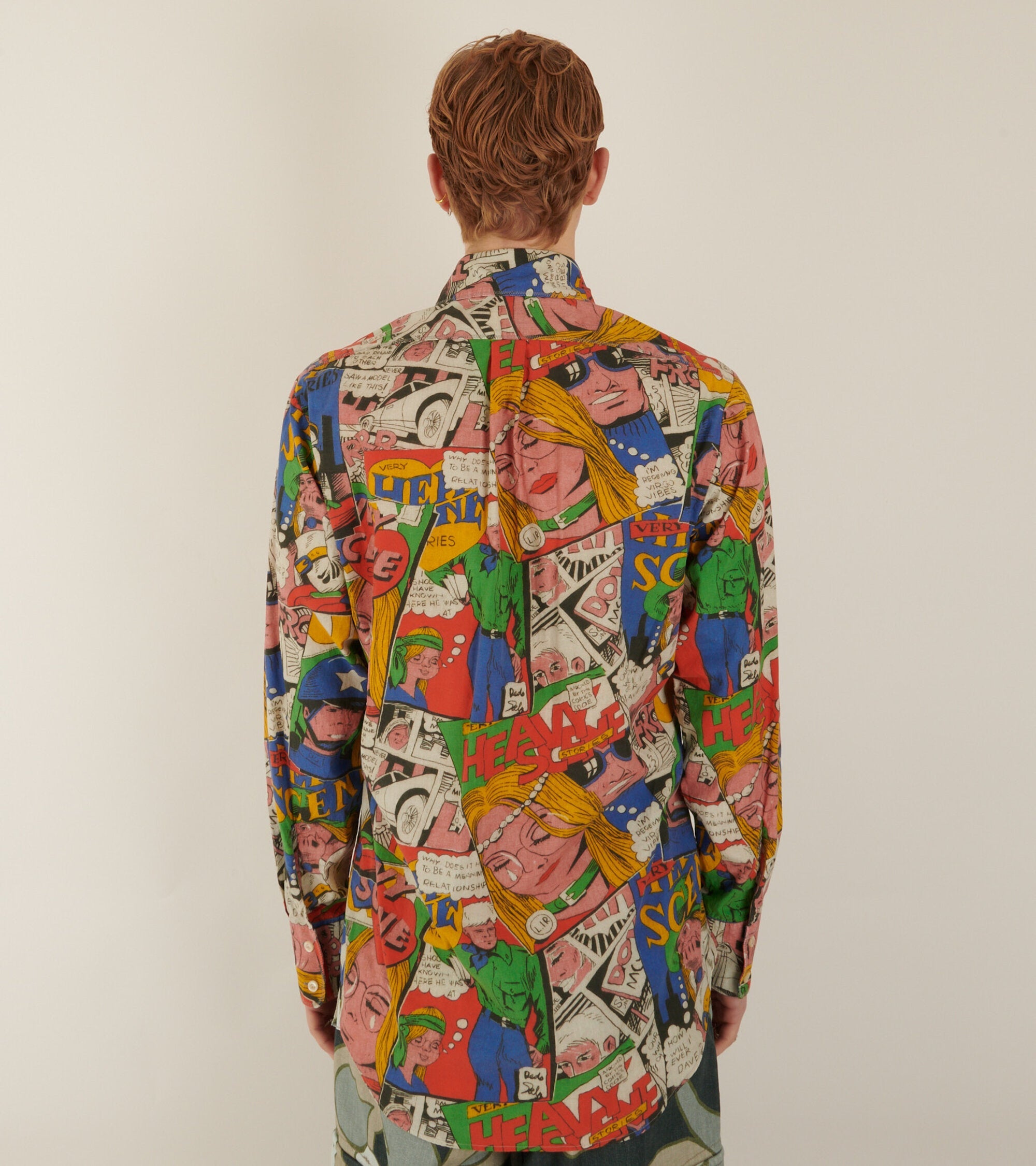 Printed Shirt Comic Book