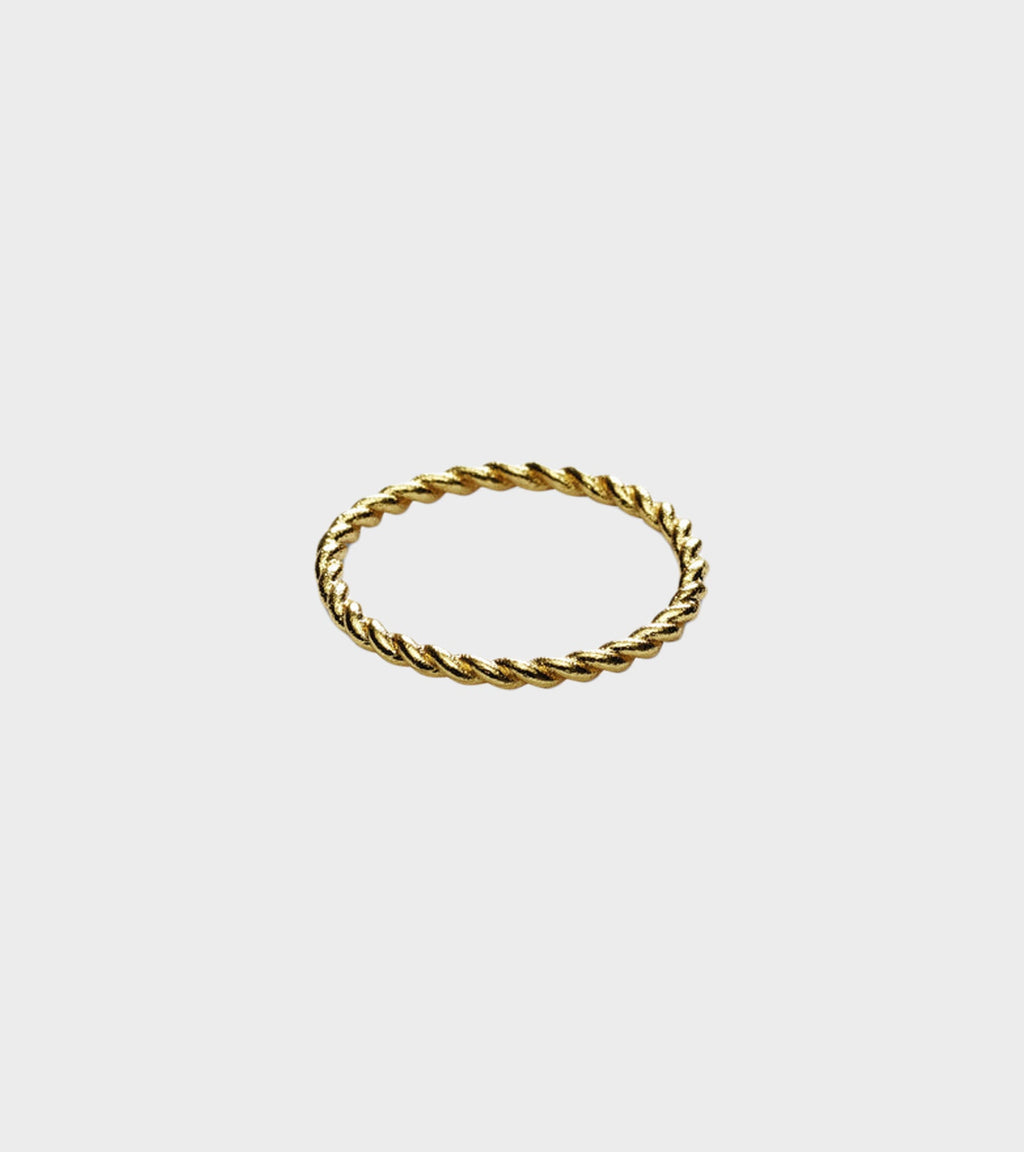 Twisted Ring Gold