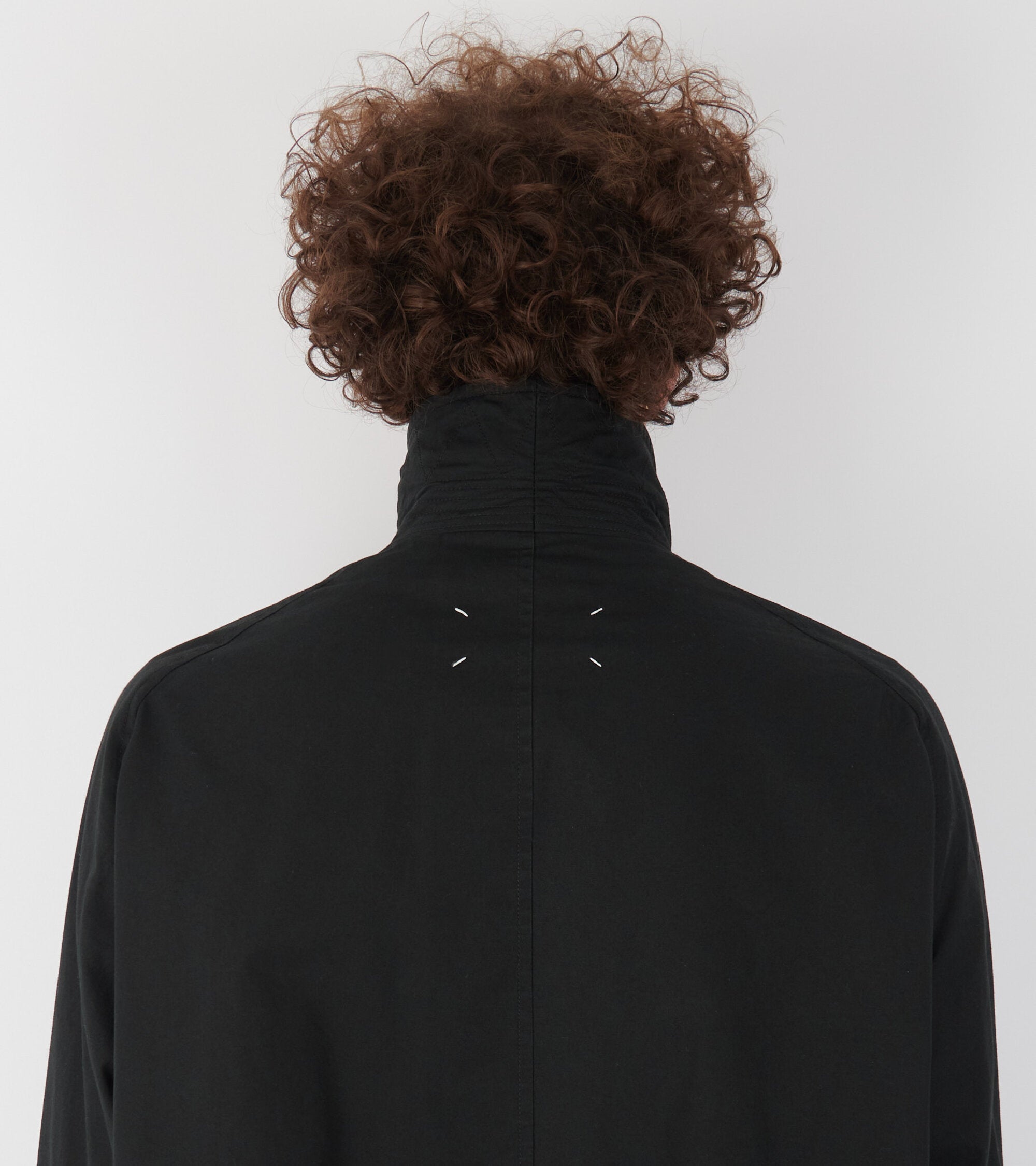 Overlayer Trench Coat Black