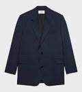 Two Buttons Jacket Night Blue