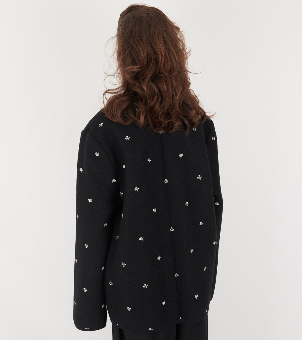 Walker Jacket City Flowers Black
