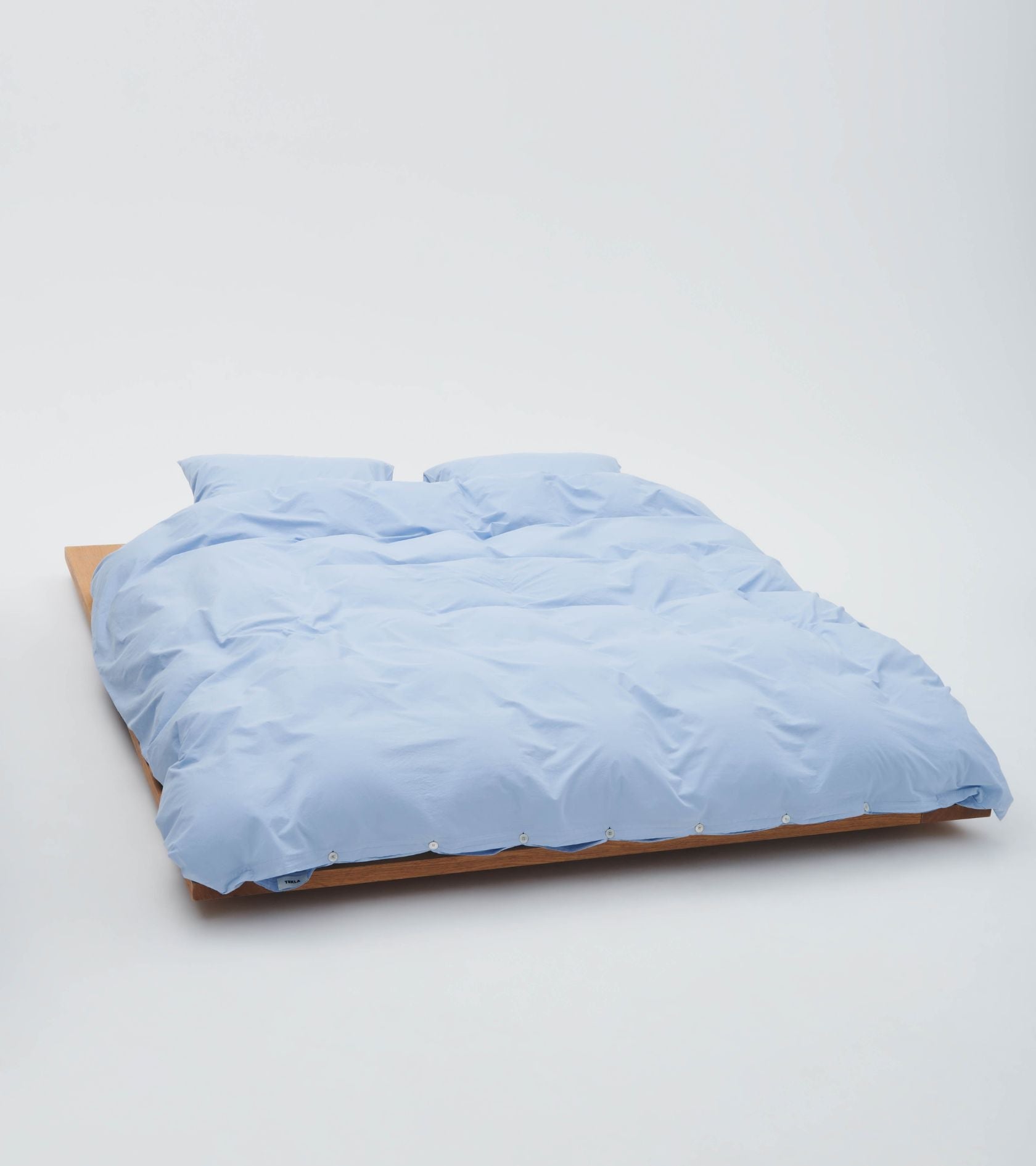 Percale Duvet 140x200 Morning Blue