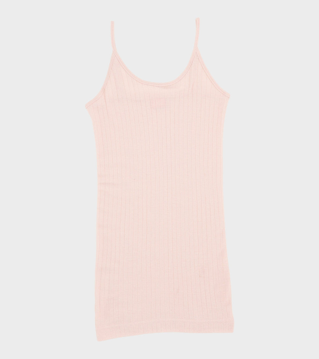 101 Wool Strap Top Rose