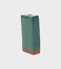 A Single Brick Candle Green