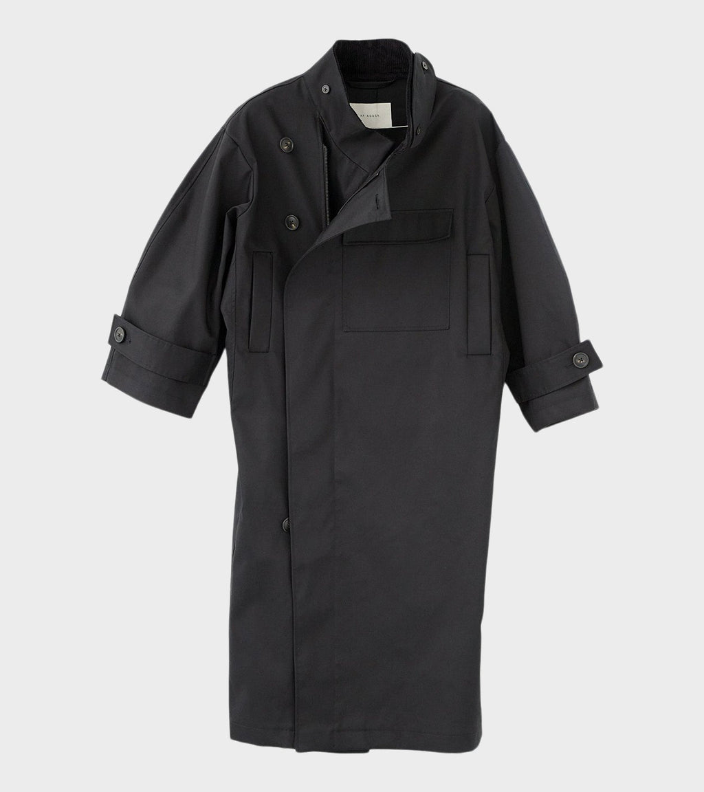 Water Resistant Coat Black