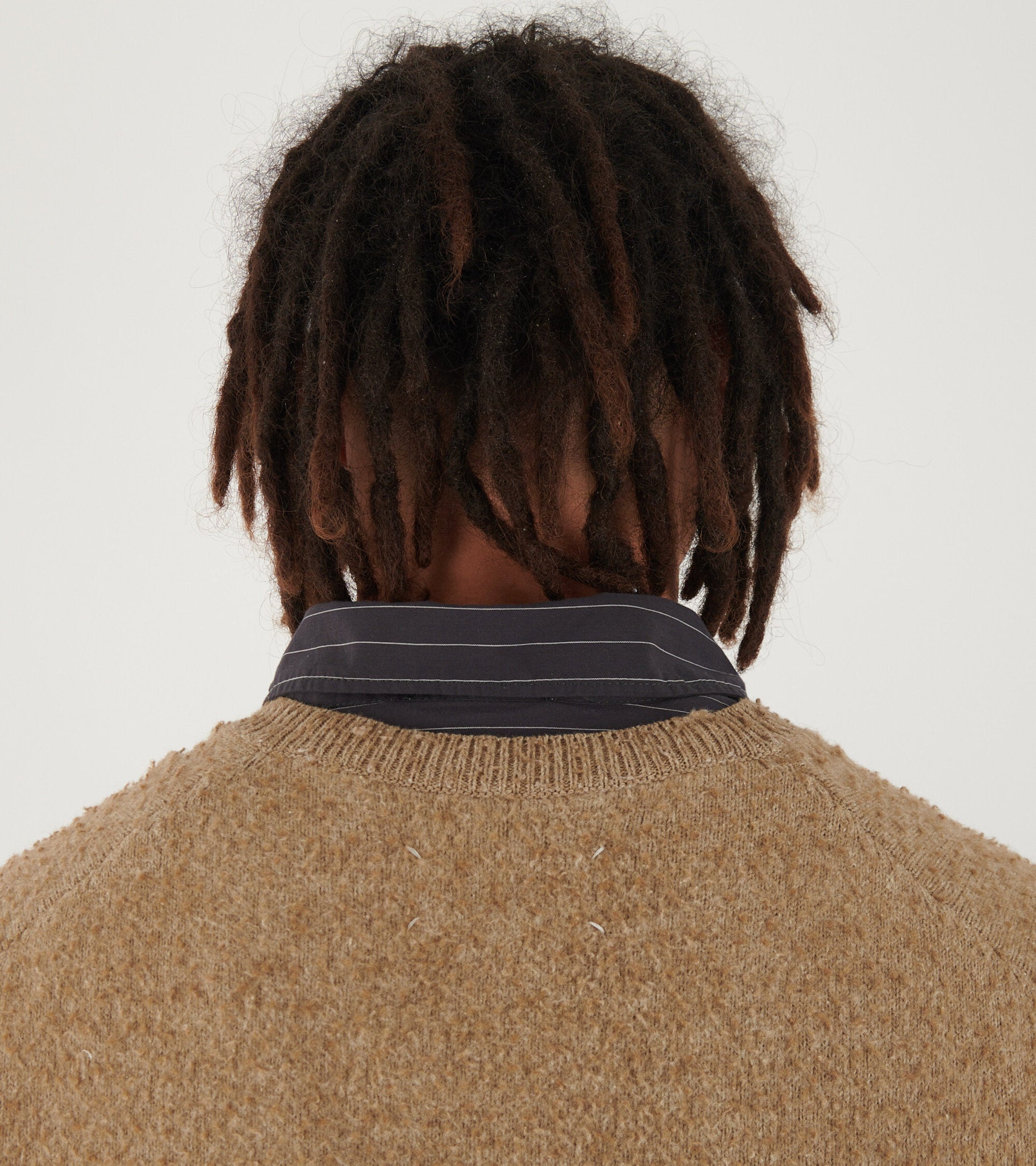 Stole Vest Dark Beige