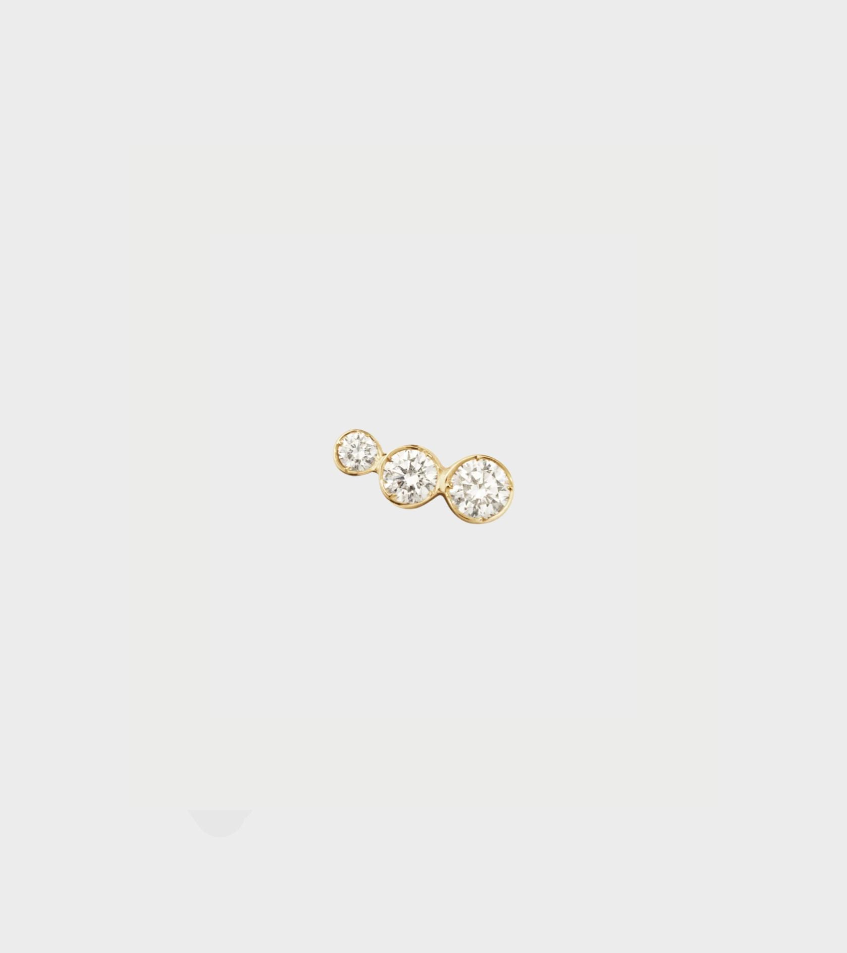 Croissant Three Right Gold