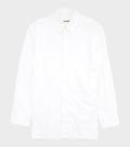 Heavy Organic Poplin Shirt White