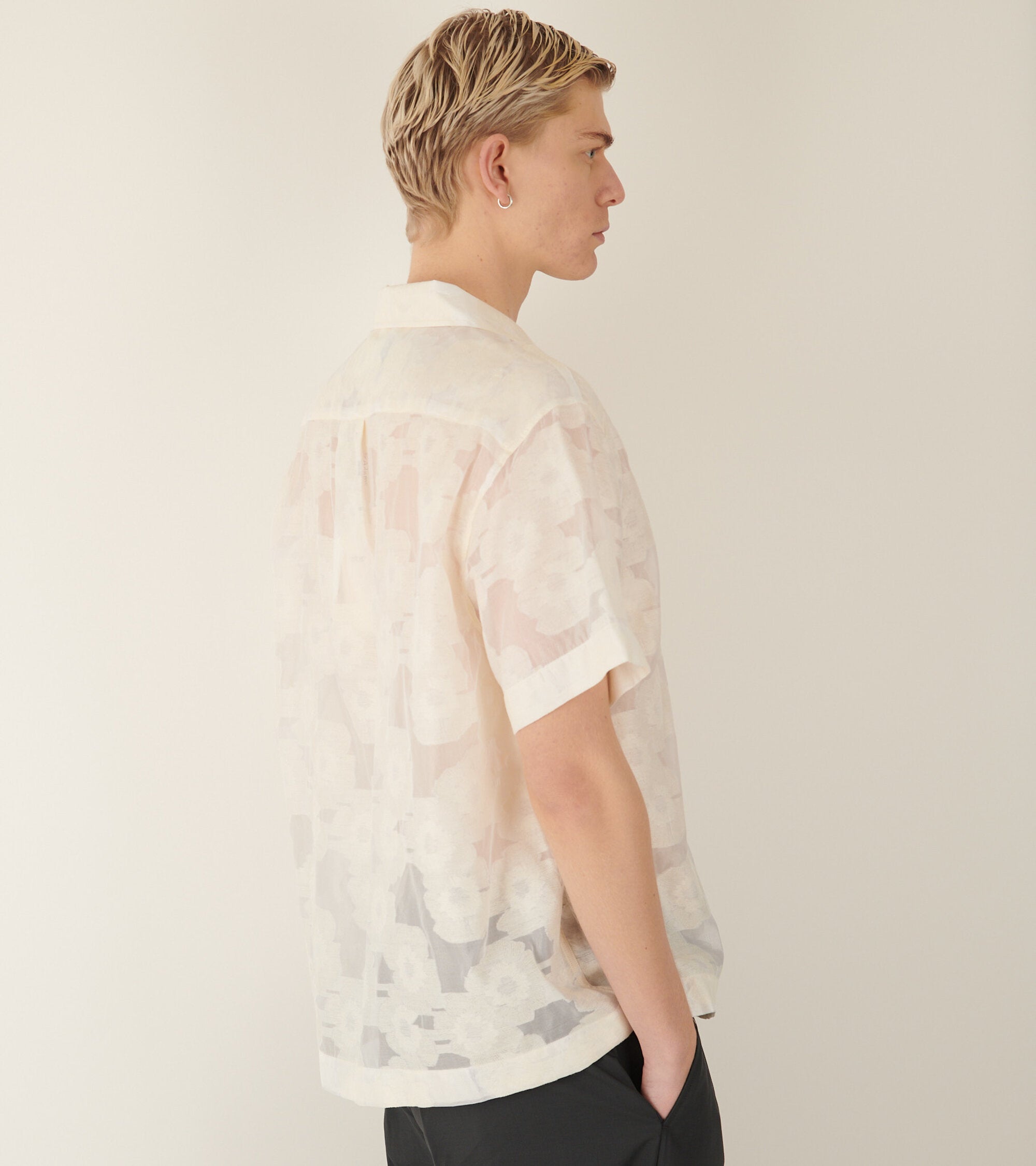 Holiday Shirt Floral Silk