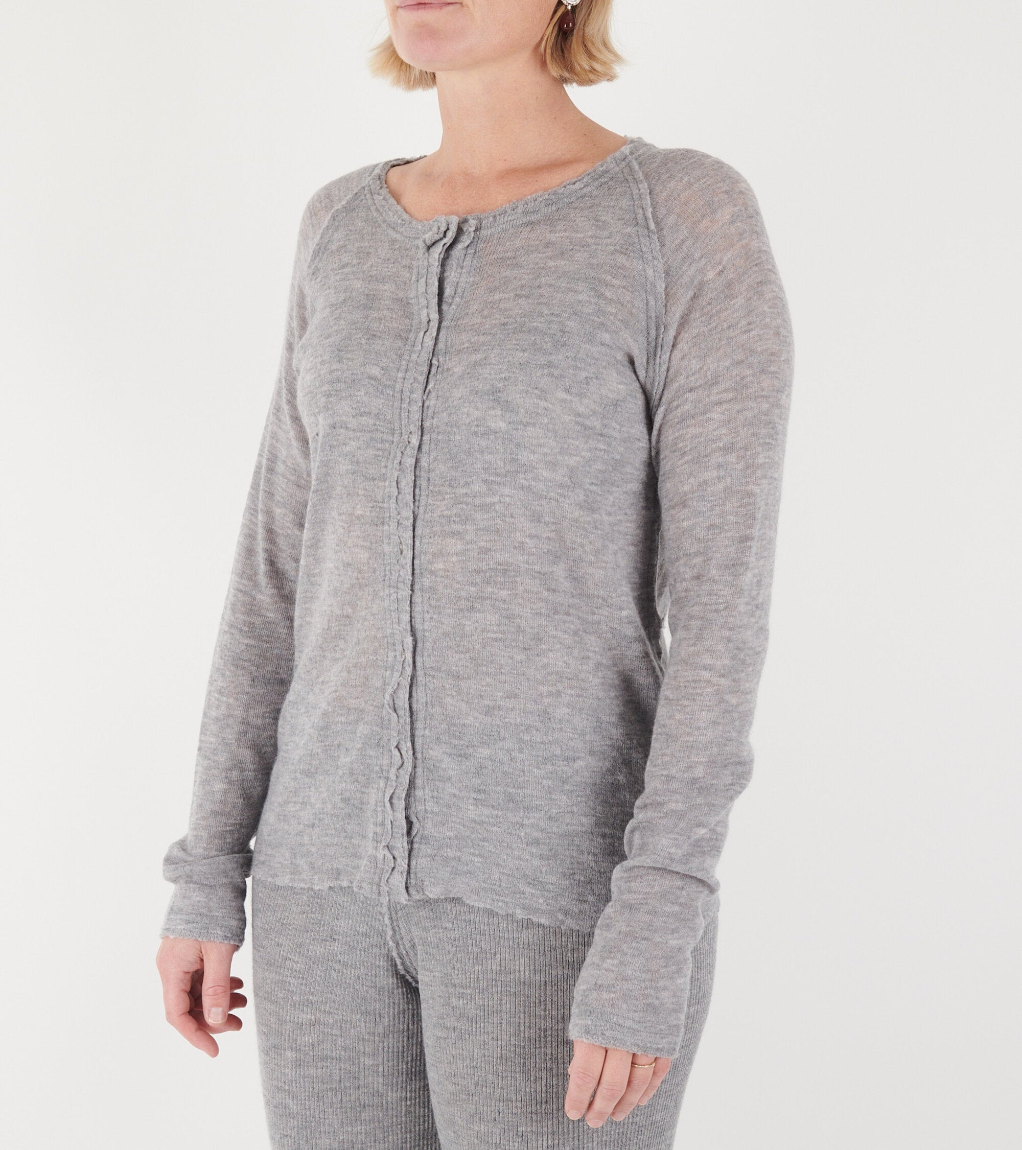 Beinta Cardigan Light Grey