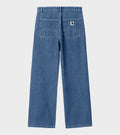 W Simple Pant Stone Washed Blue