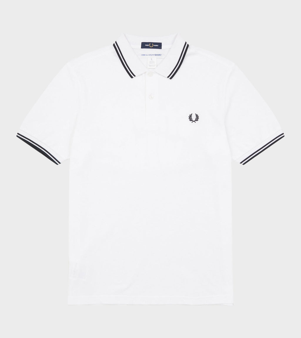 X Fred Perry Strong Will Polo White