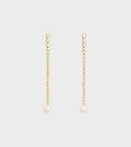 Odile Chandelier Earrings Gold