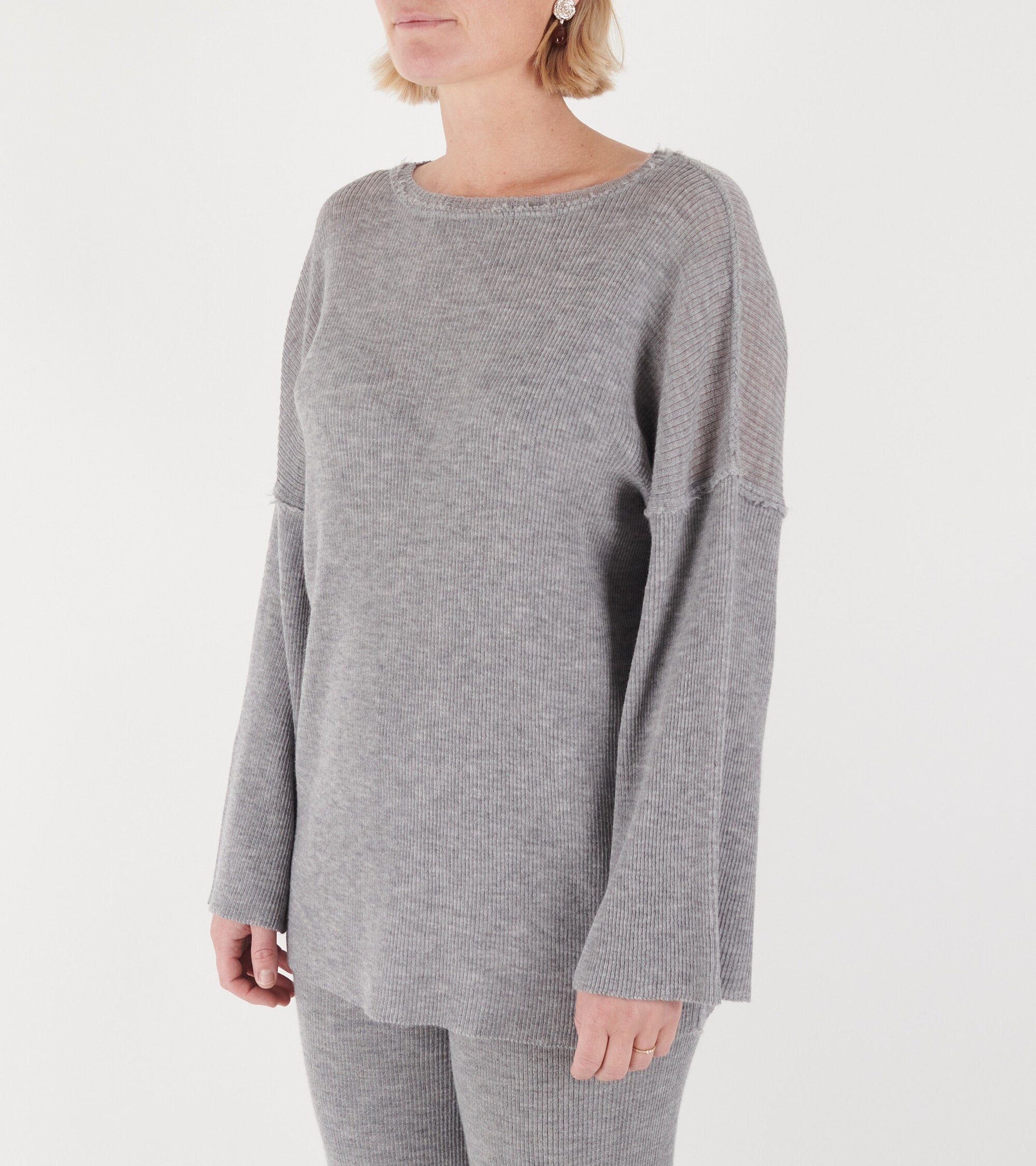 Billa Knit Light Grey