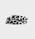 Dr. X Adams M2428 Dalmatian Belt White/Black