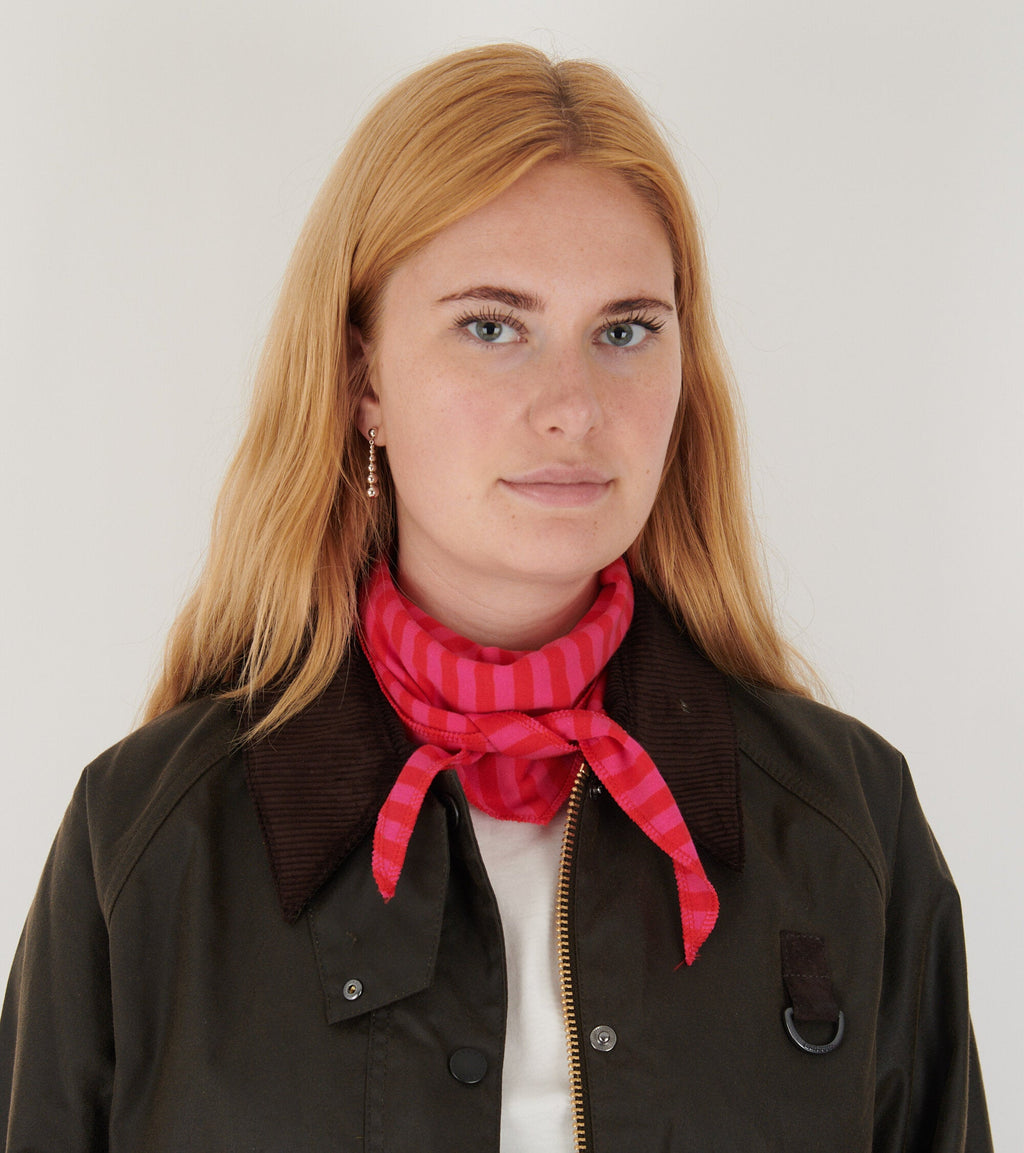 Scarf Triangle Red/Pink