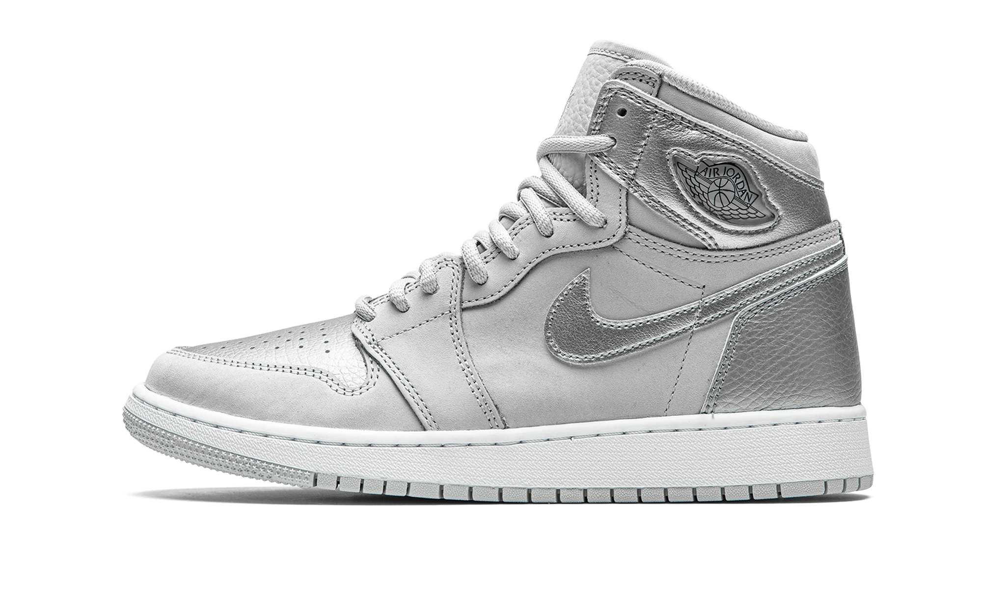 JORDAN 1 CO. JP METALLIC SILVER