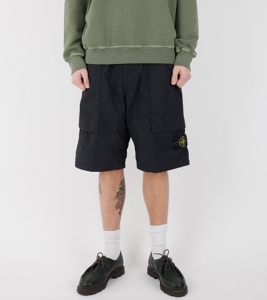 Patch Shorts Dark Navy