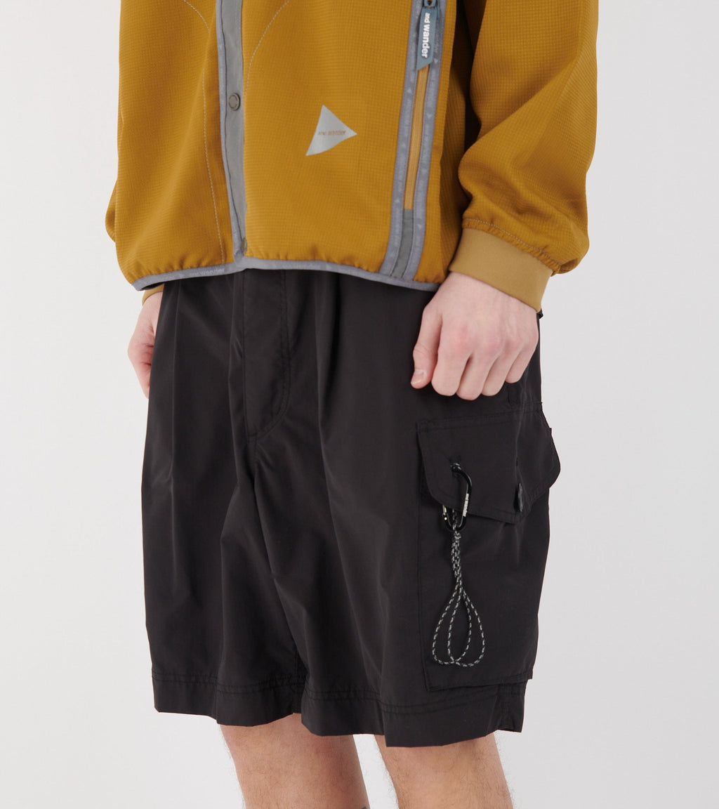 Oversized Cargo Shorts Black