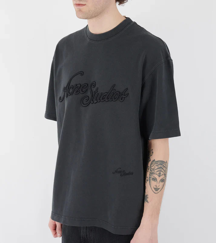 Logo T-shirt Vintage Black
