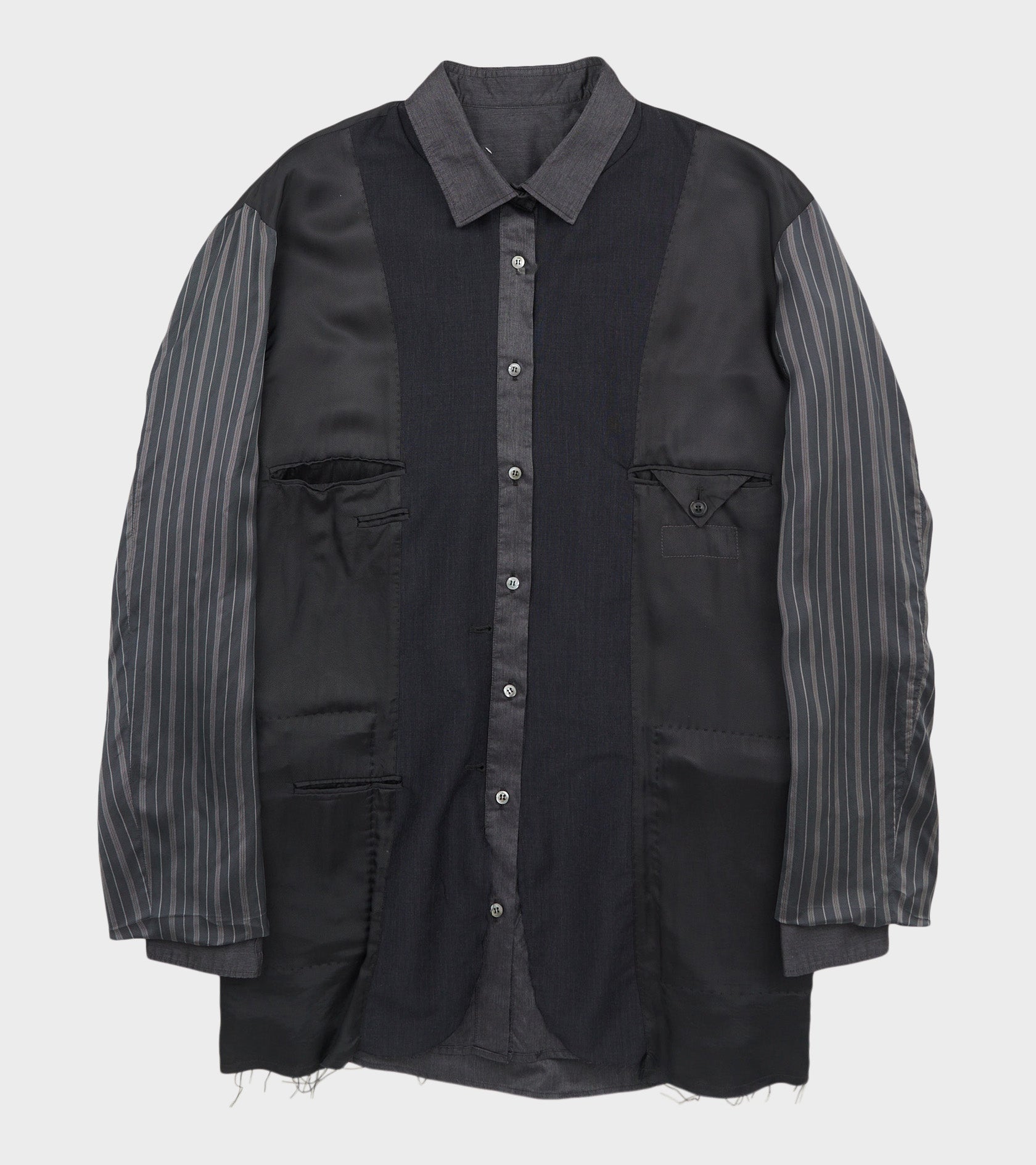 Reversible Overshirt Dark Grey