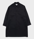 Silk Blend Coat Black