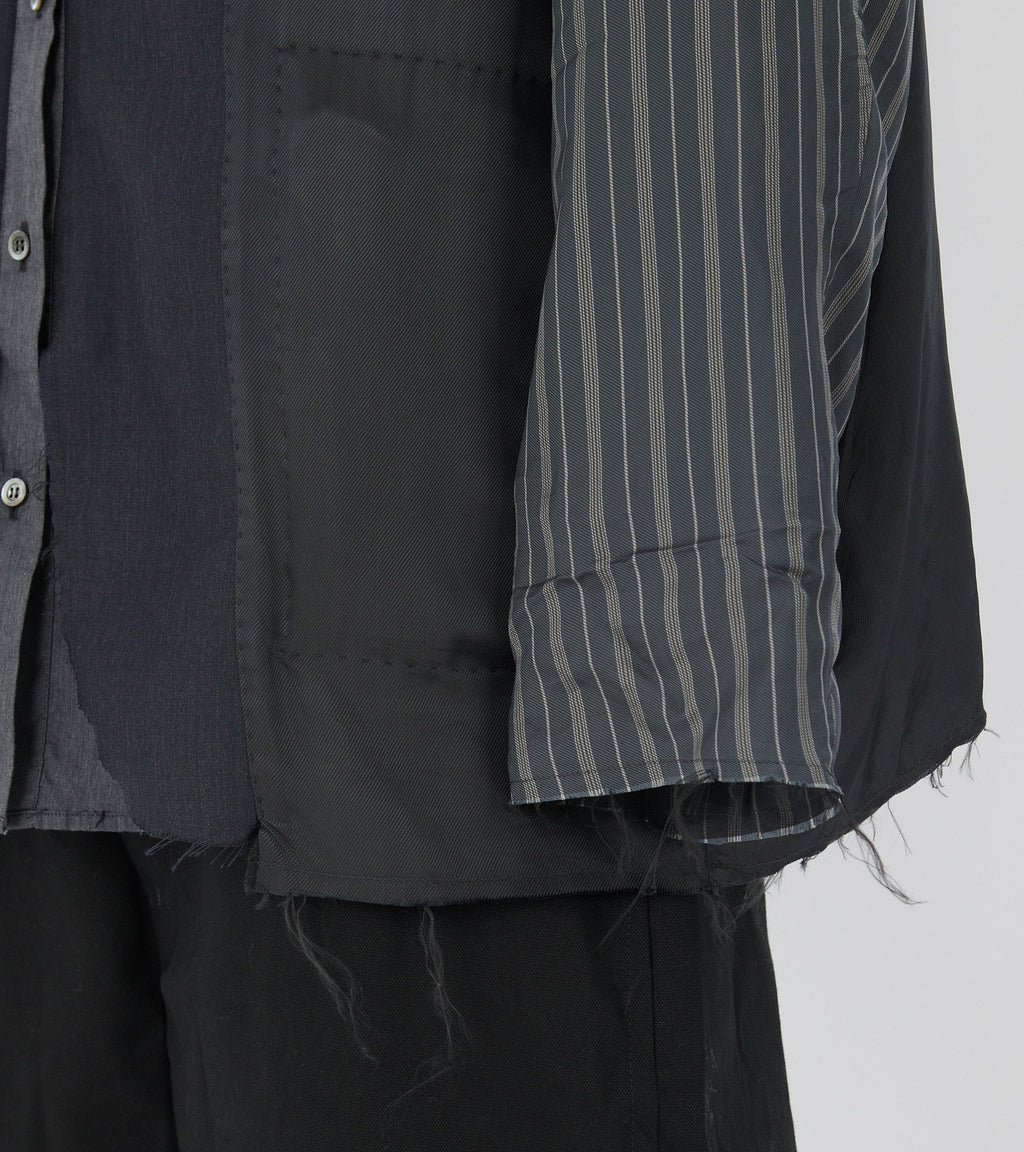 Reversible Overshirt Dark Grey