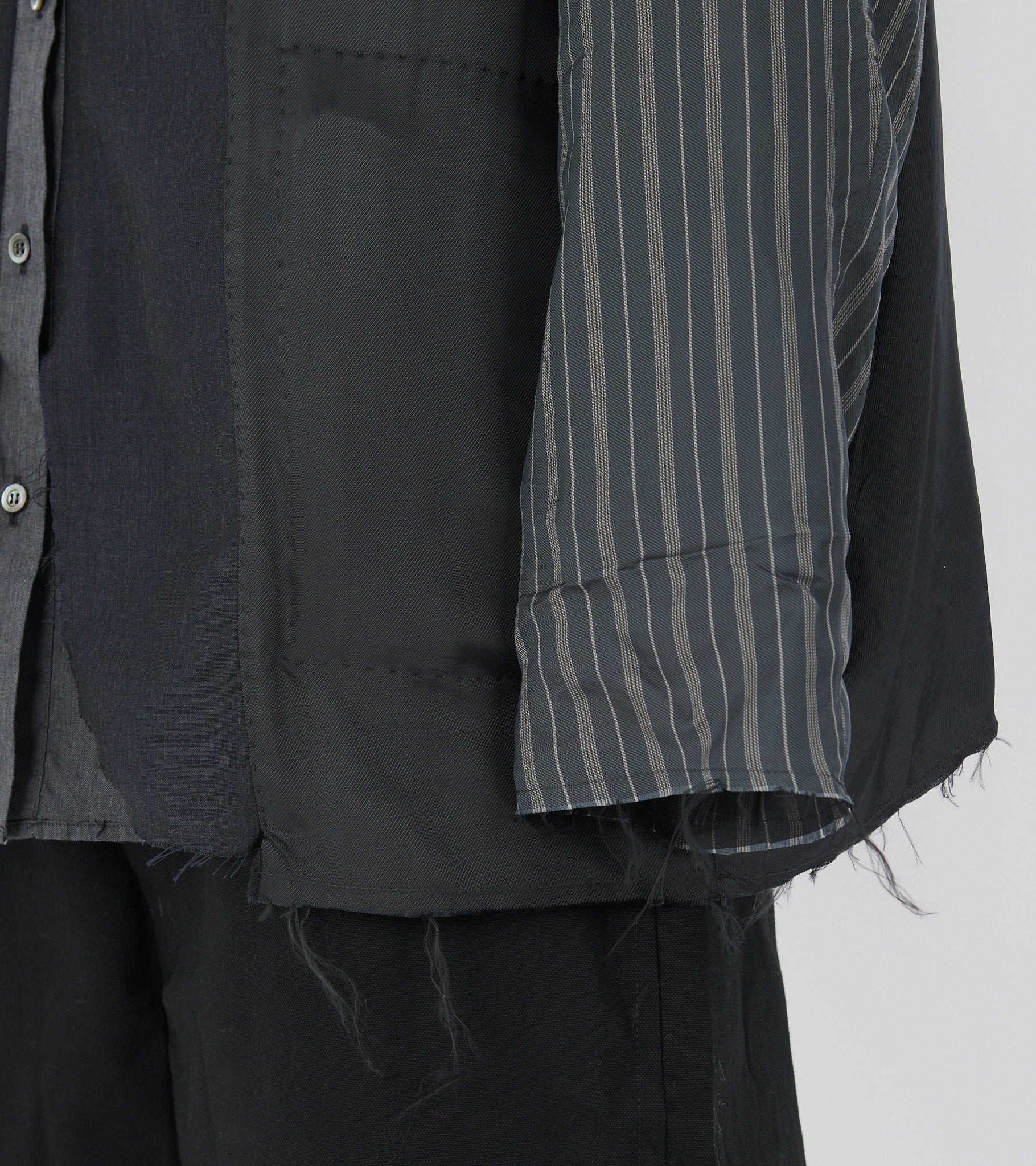 Reversible Overshirt Dark Grey