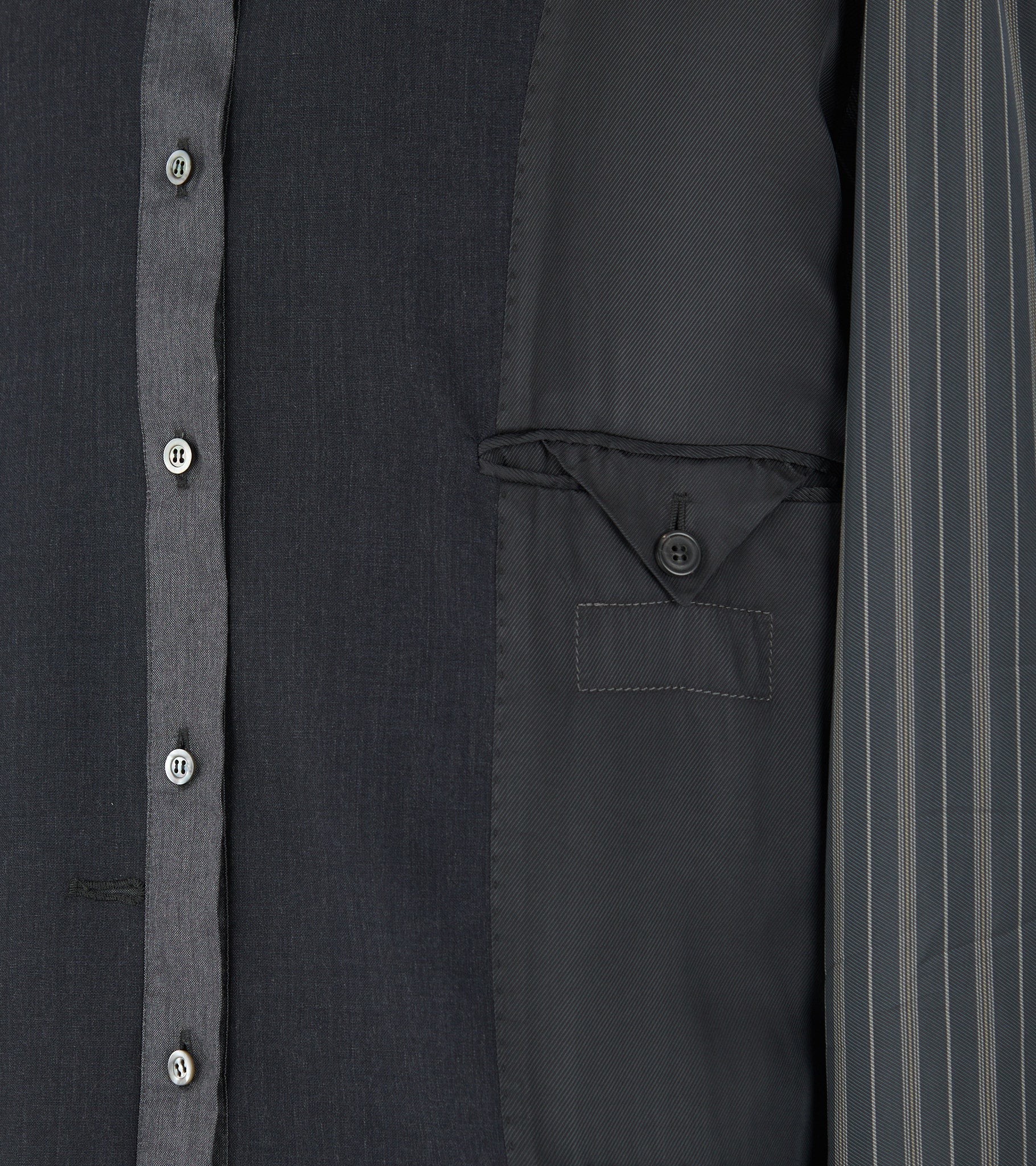 Reversible Overshirt Dark Grey