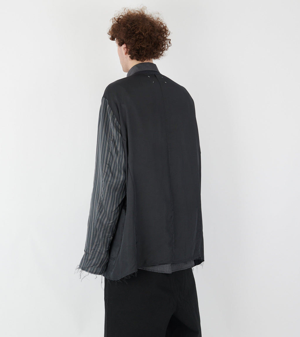 Reversible Overshirt Dark Grey