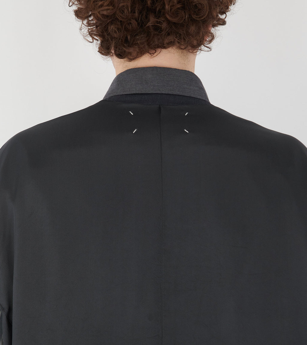 Reversible Overshirt Dark Grey