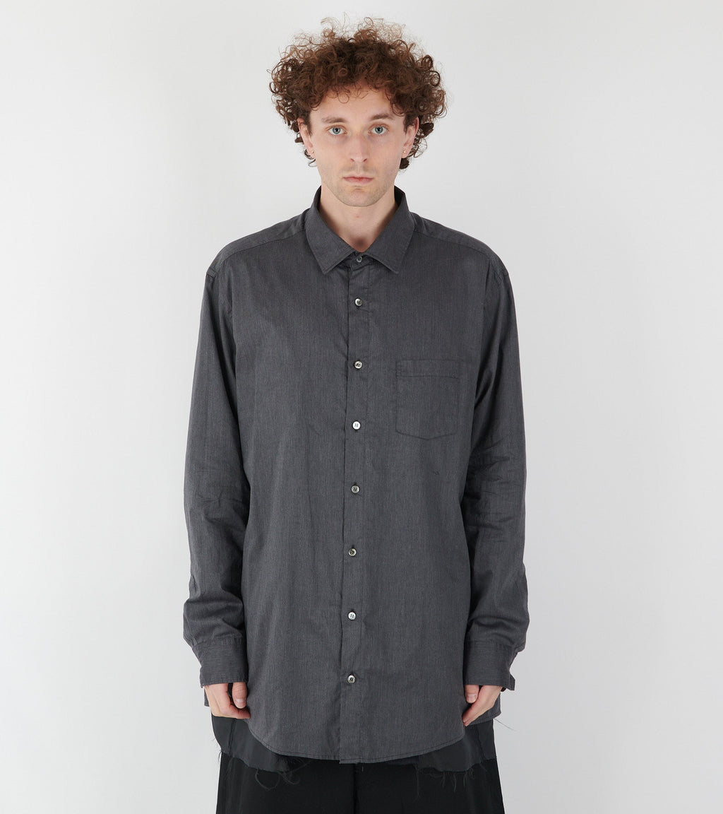 Reversible Overshirt Dark Grey