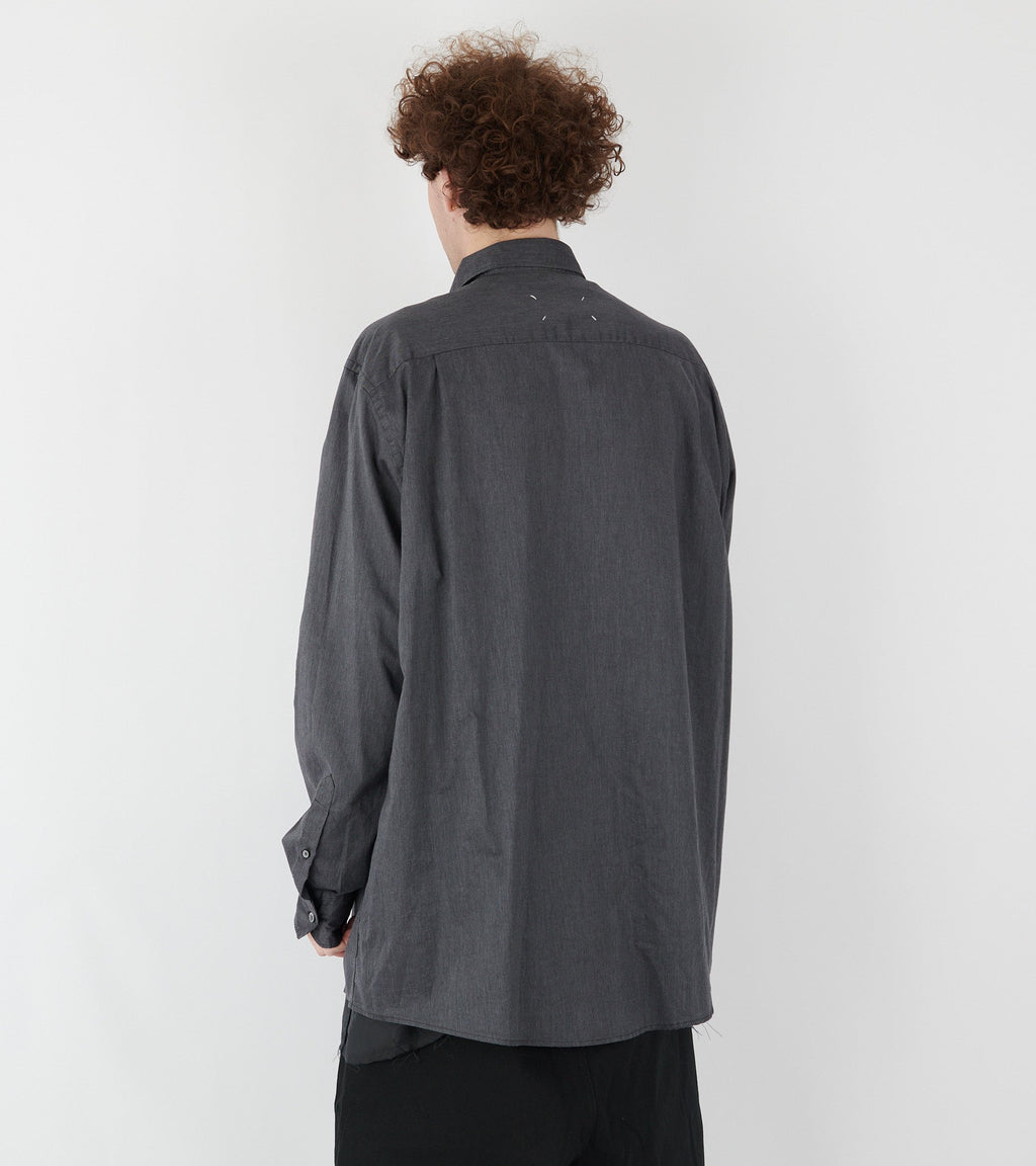 Reversible Overshirt Dark Grey