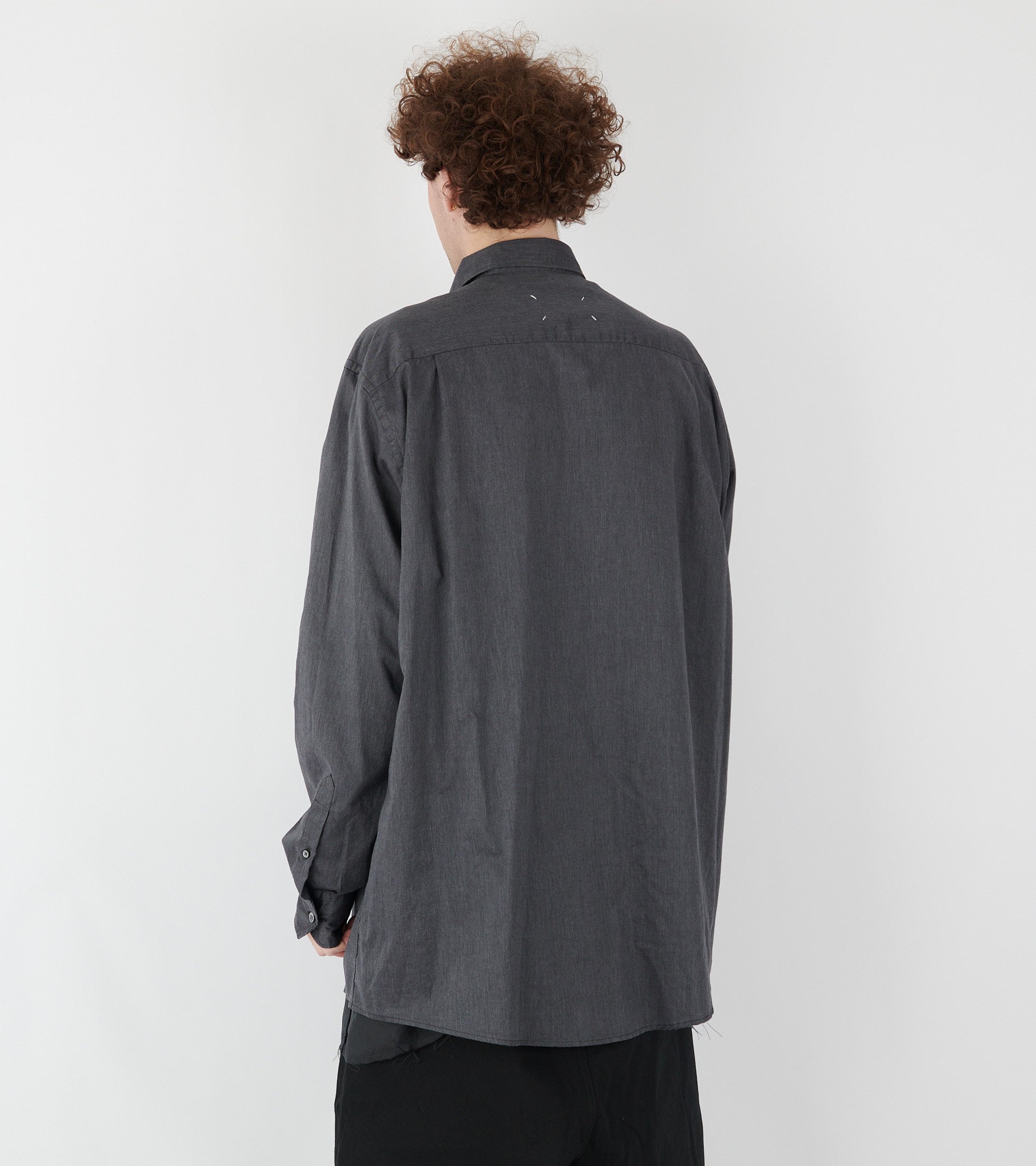 Reversible Overshirt Dark Grey