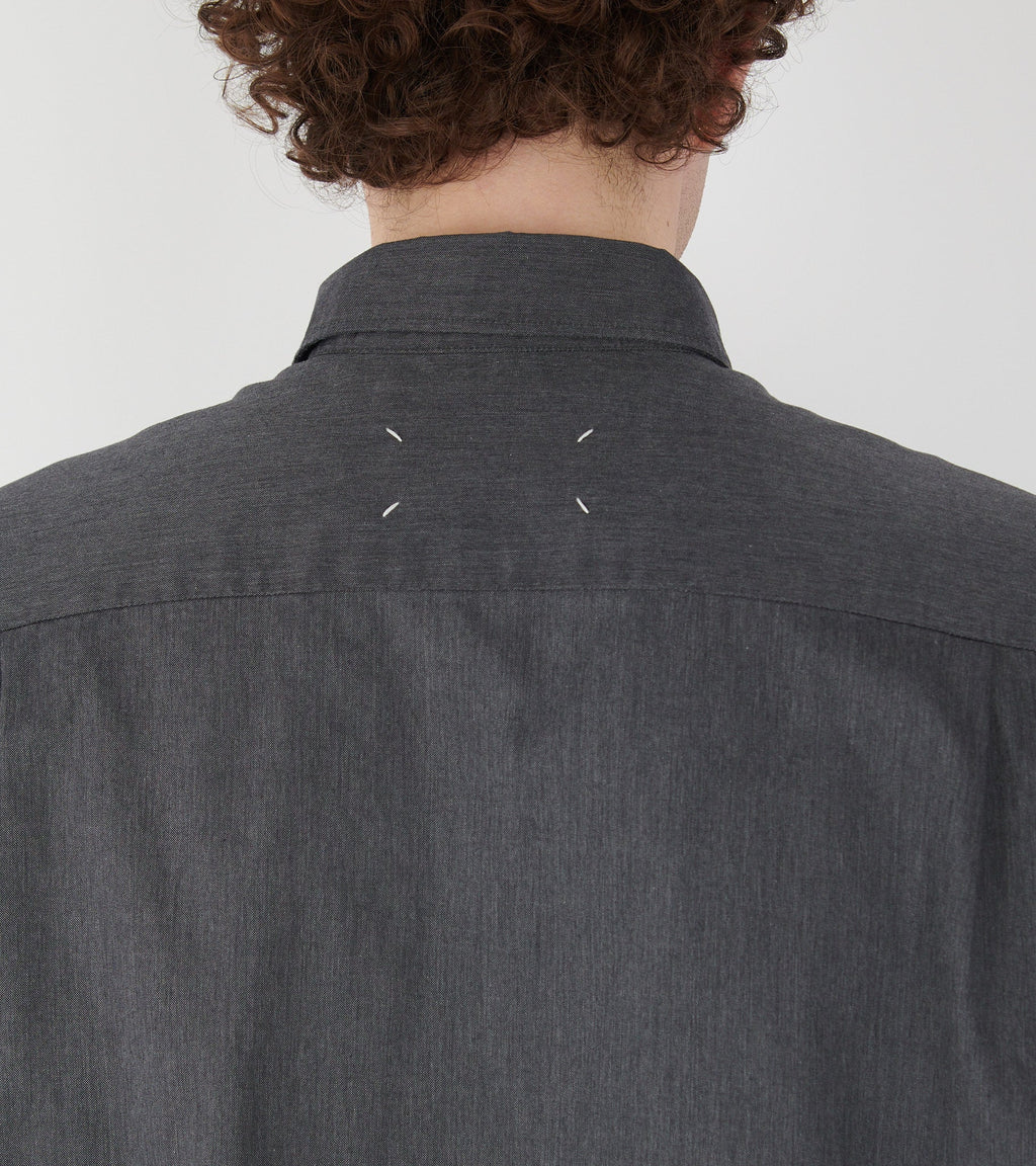 Reversible Overshirt Dark Grey