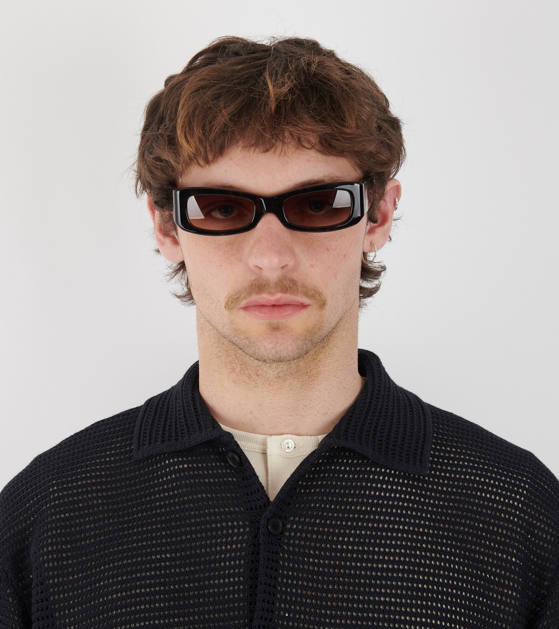 Kareem Tortoise/Brown Gradient Lens