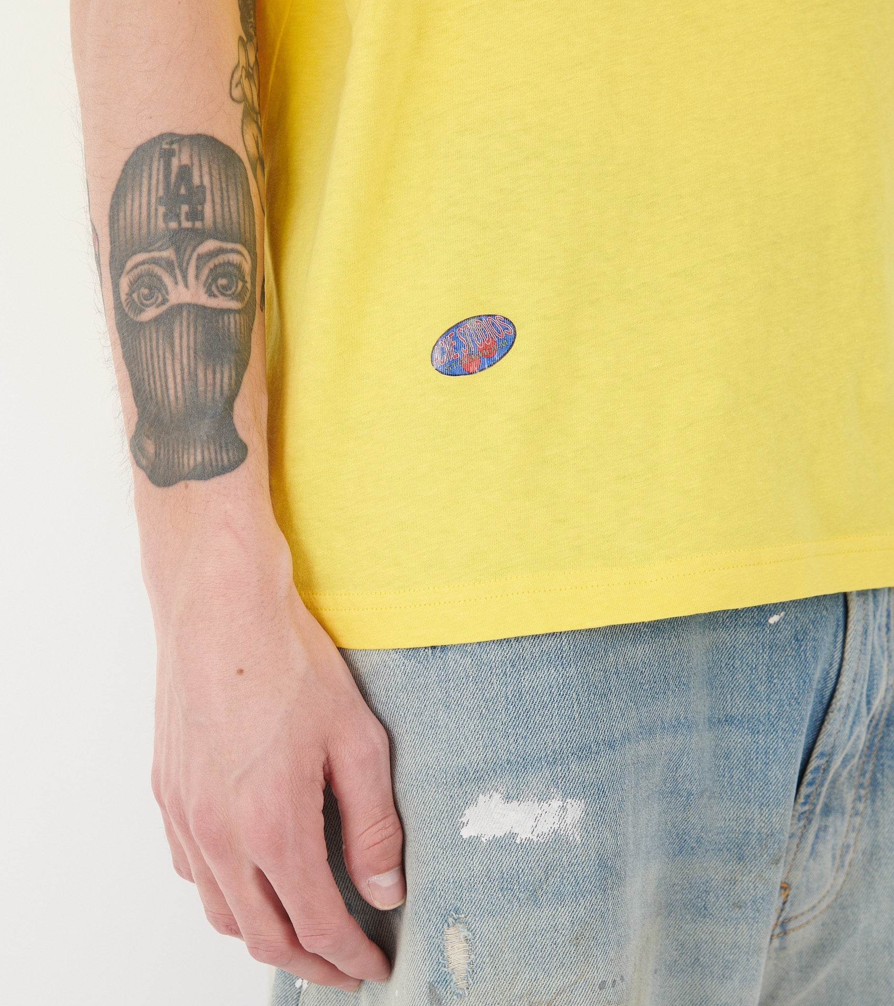 Logo T-shirt Bright Yellow