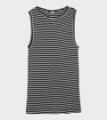 101 Tank Top Black/Ecru