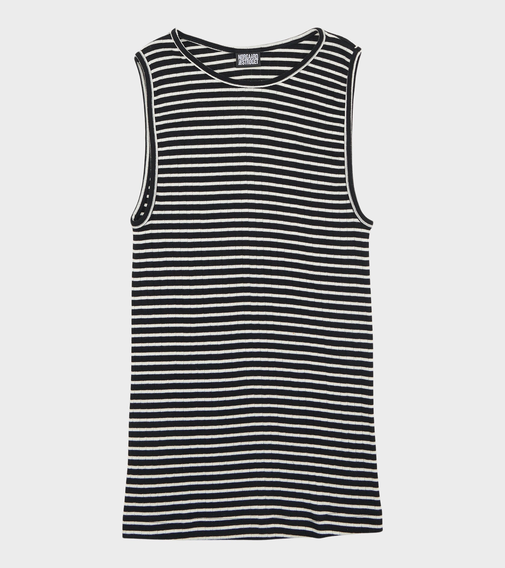 101 Tank Top Black/Ecru