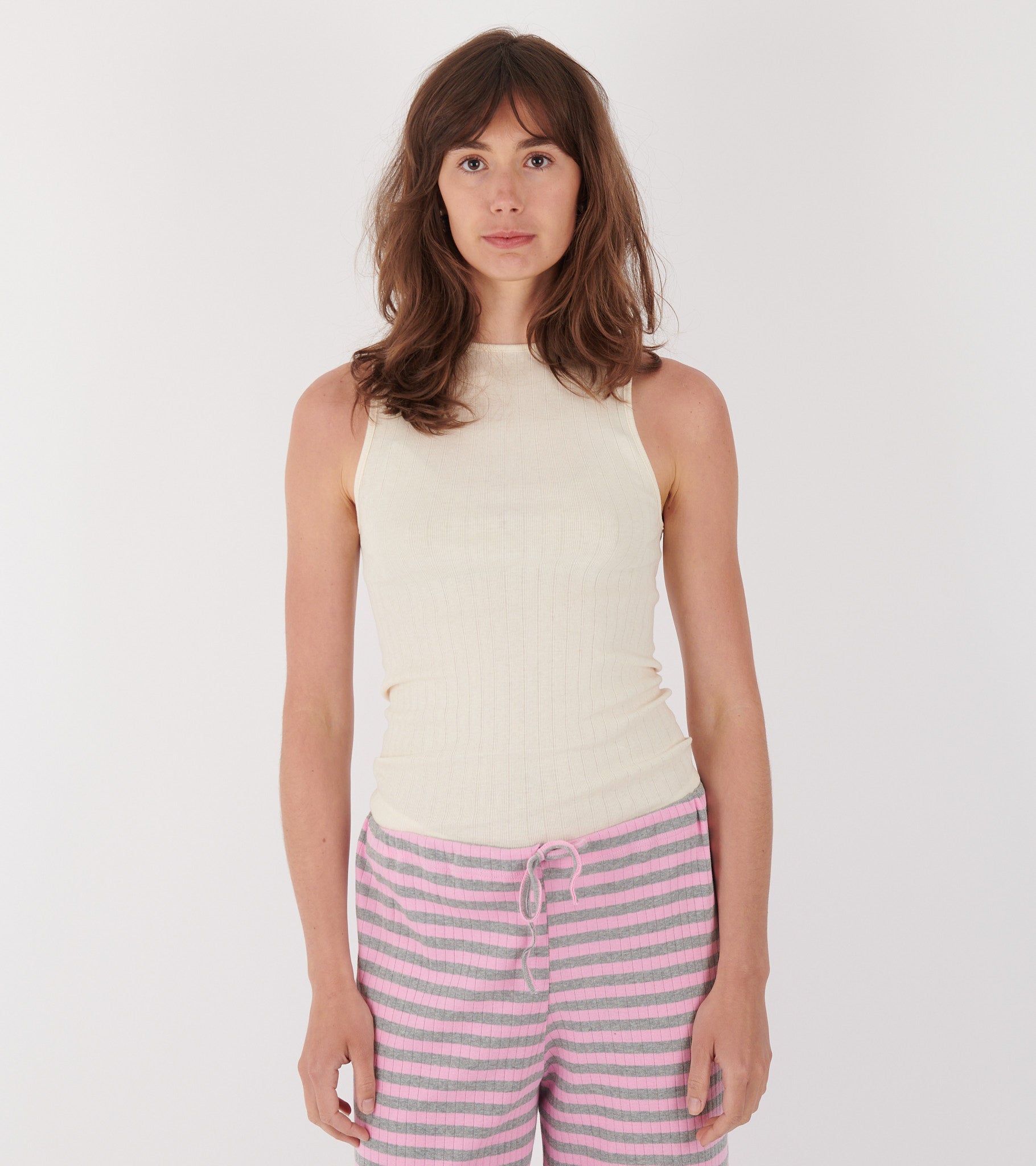 101 Tank Top Ecru