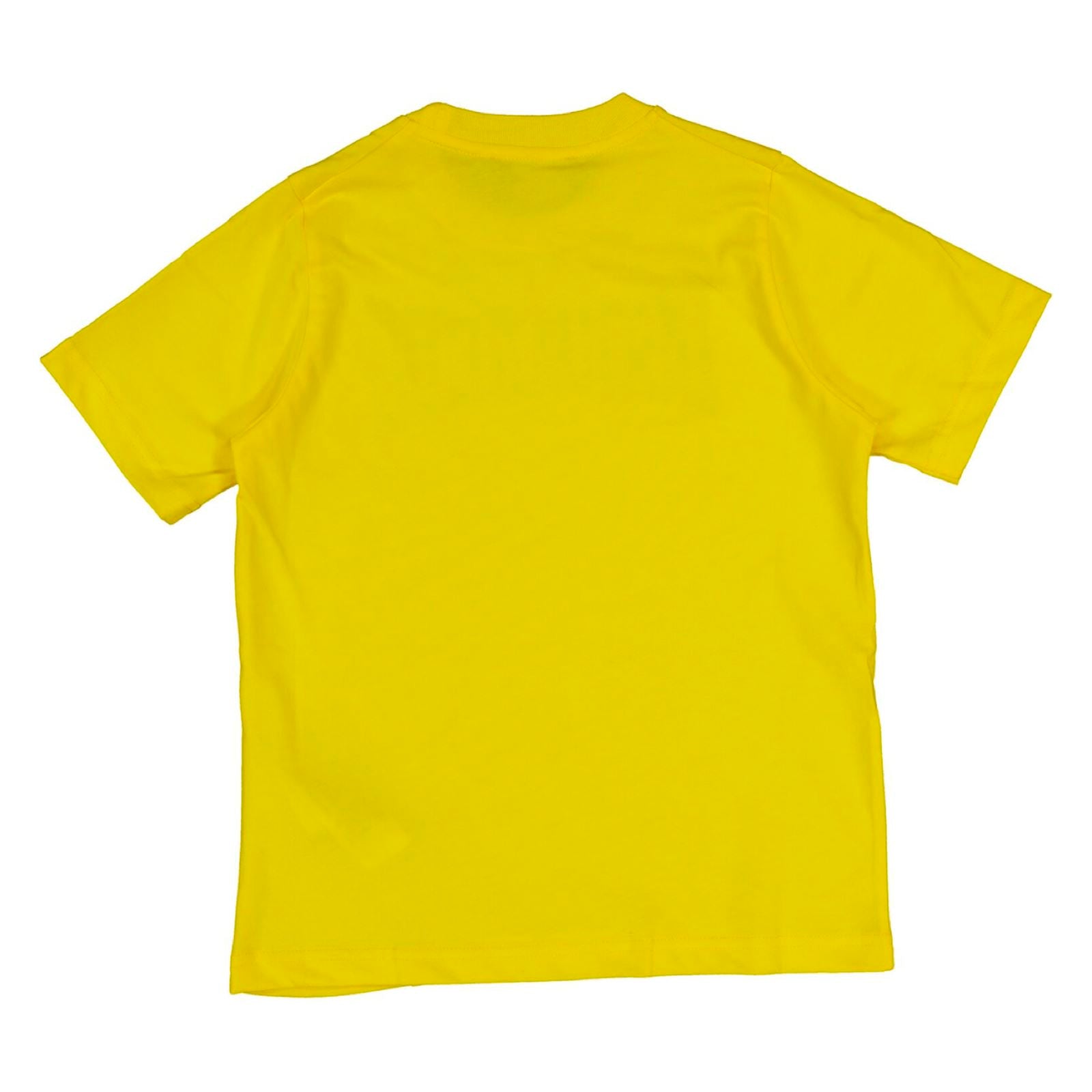 Kids DSQUARED2 Yellow Logo T-Shirt