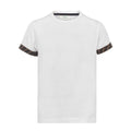 Kids Fendi FF Tape T-Shirt