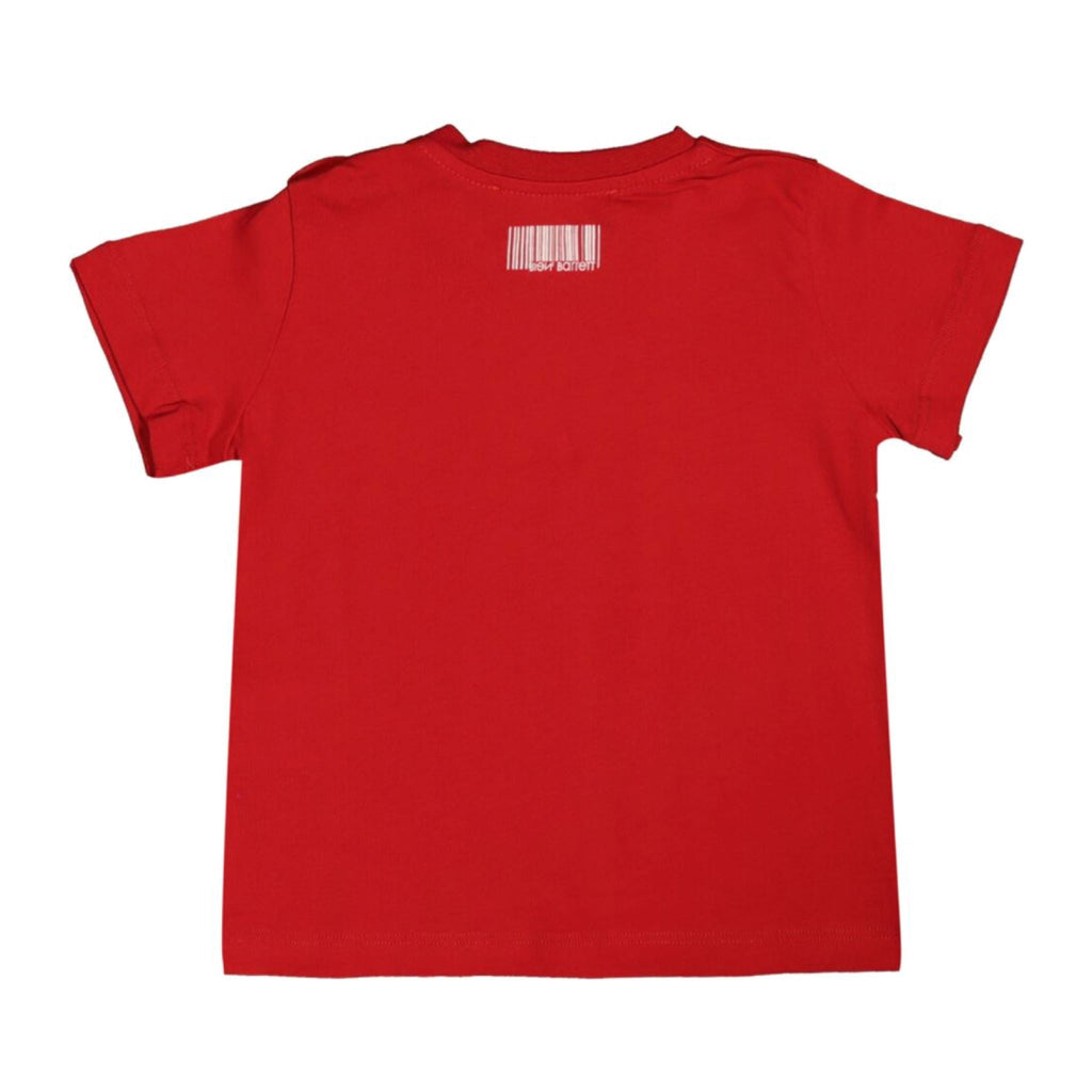 Infant Neil Barrett Red Logo Tee
