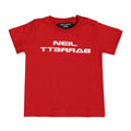 Infant Neil Barrett Red Logo Tee