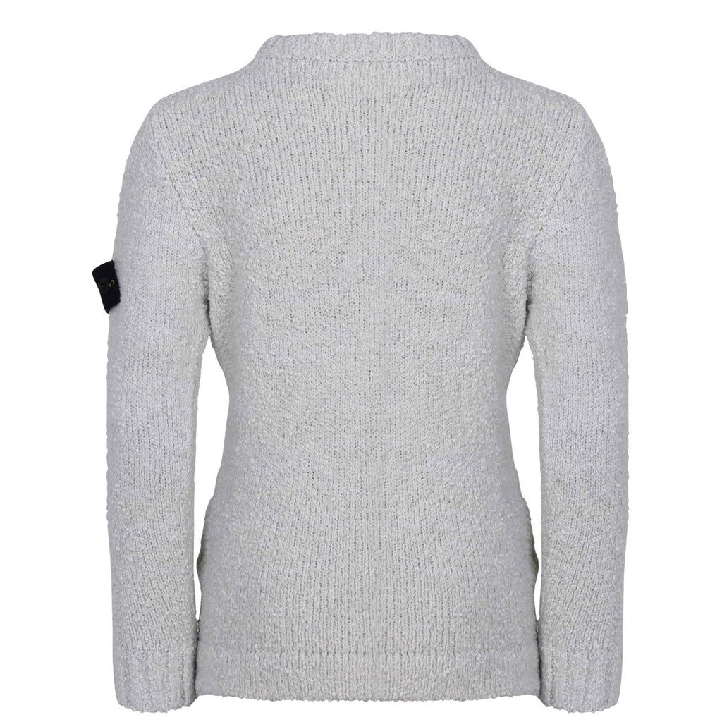 Stone Island Junior Grey Knit Sweat