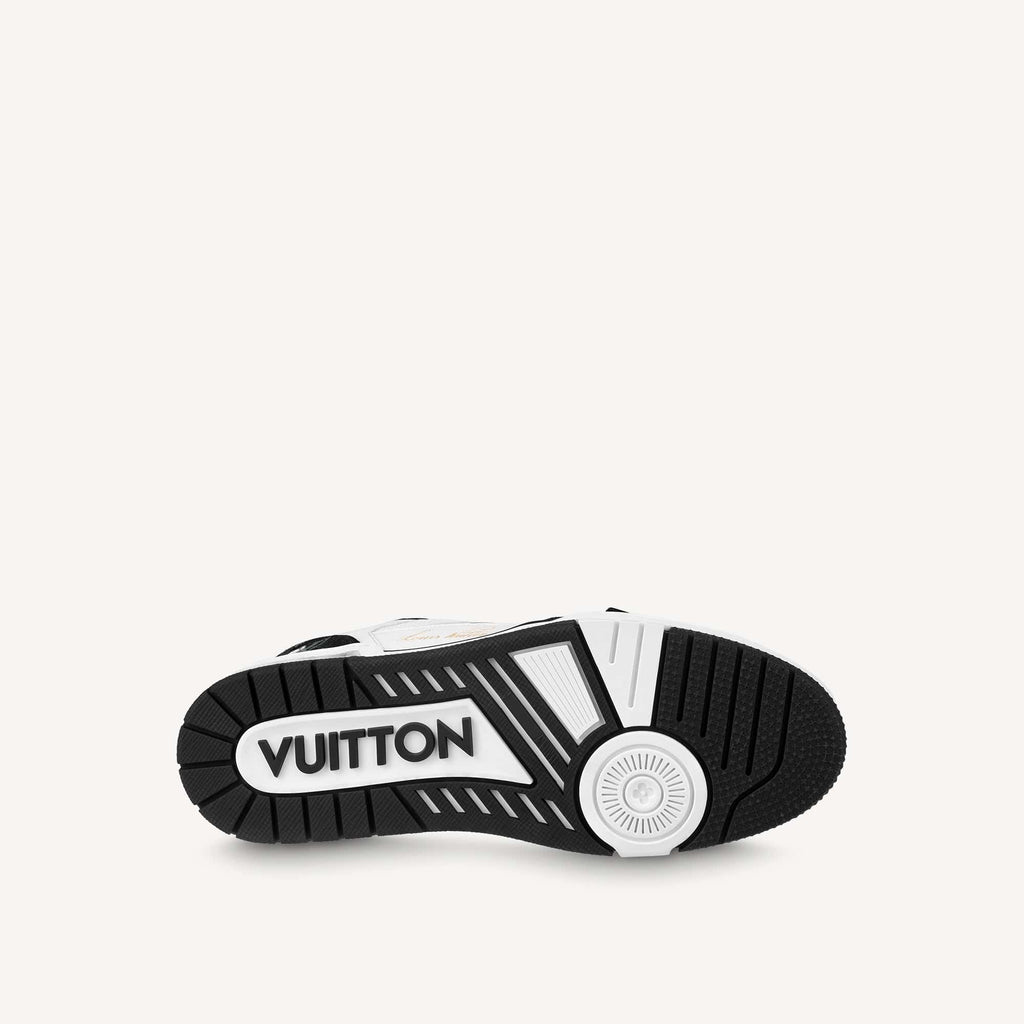 LOUIS VUITTON TRAINER MONOGRAM DENIM BLACK