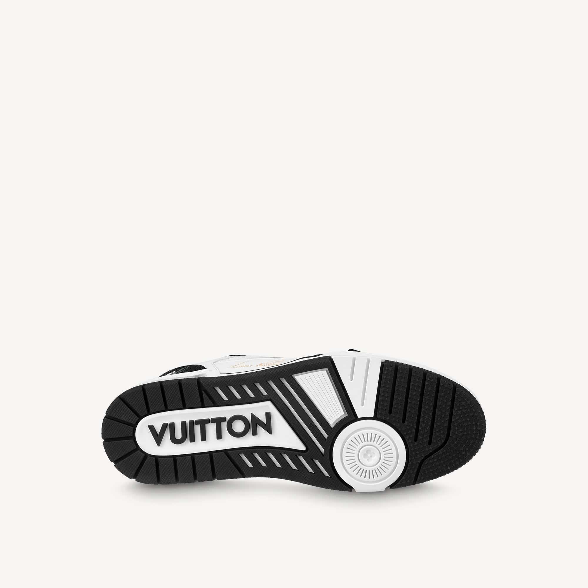 LOUIS VUITTON TRAINER MONOGRAM DENIM BLACK