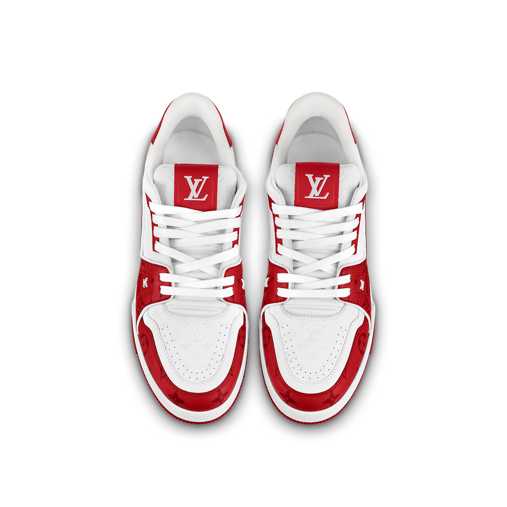 LOUIS VUITTON TRAINER RED / WHITE