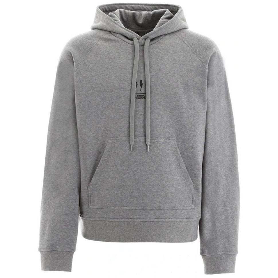 Neil Barrett Bolt Logo Hoodie